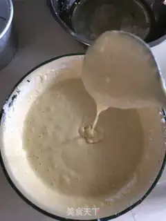 Make Black sesame cake step 2