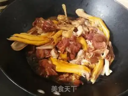 Make Tea mushroom duck step 6