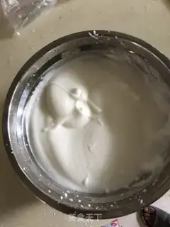 Make Black sesame cake step 3