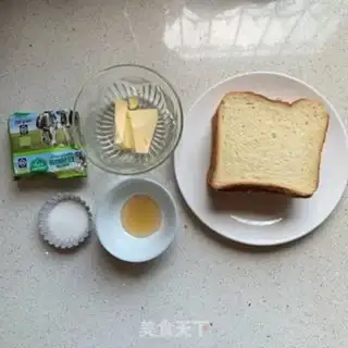 Make Honey butter toast step 0
