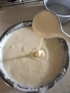 Make Black sesame cake step 5