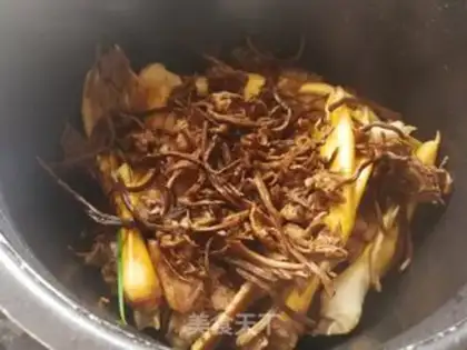 Make Tea mushroom duck step 10