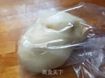 Make ♪ Gold, sand, milk, ice-cream mooncake ♪ step 8