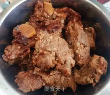 Make The pasta when the ribs are red step 1