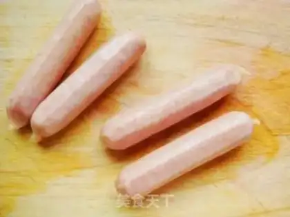 Make Fried sausage step 2