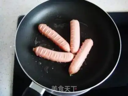 Make Fried sausage step 3