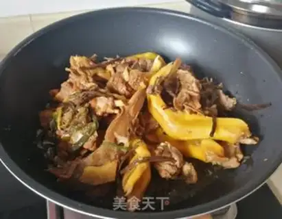 Make Tea mushroom duck step 12
