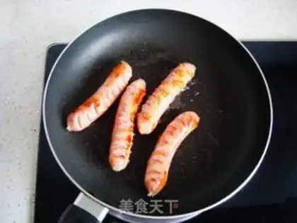 Make Fried sausage step 4