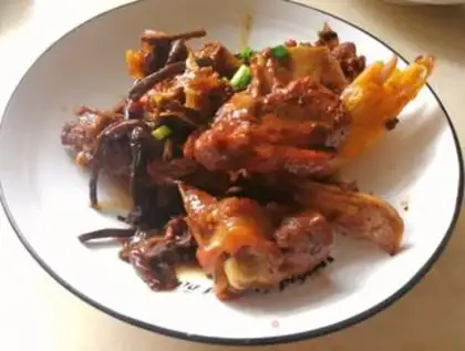 Make Tea mushroom duck step 13