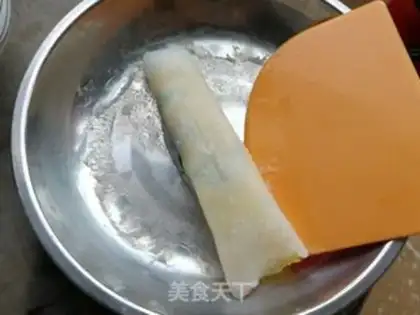 Make Egg sausage powder step 5