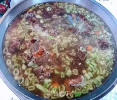Make The pasta when the ribs are red step 6