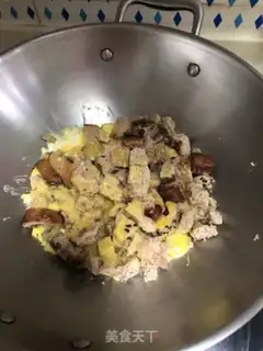 Make omelet bread step 3