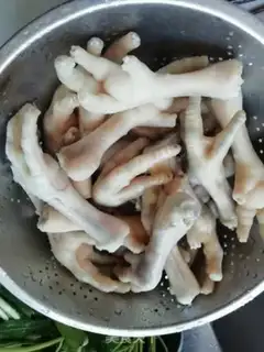 Make Lemon chicken claws step 2