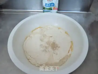Make Pumpkin toast step 1