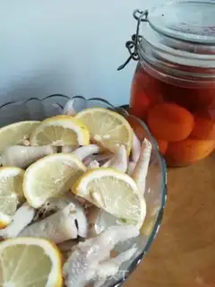 Make Lemon chicken claws step 3