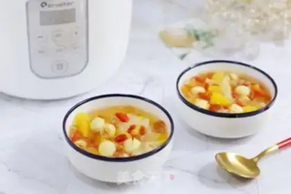 Make Peach gel and pineapple soup step 9
