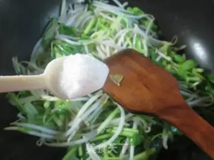 Make The celery sprouts step 3