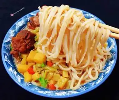 Make The pasta when the ribs are red step 11