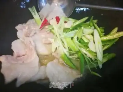 Make Simple little fried meat step 2