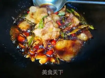 Make Simple little fried meat step 5
