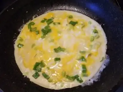 Make Onion omelet step 6
