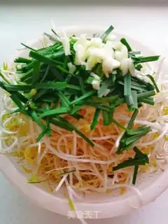 Make Green bean sprouts step 1