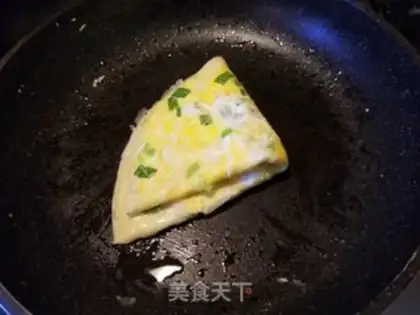 Make Onion omelet step 8