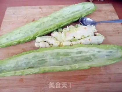 Make Boiled melon step 1
