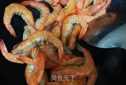 Make Red burning shrimp step 3