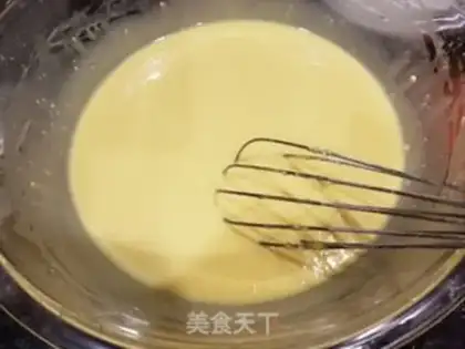 Make Gold, sand, milk, yellow step 3