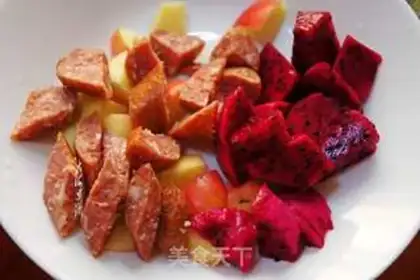 Make Silver-ear beef-eat fruit salad step 3