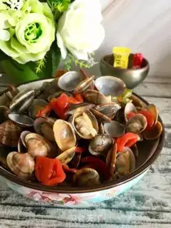 Make Spicy peppers and hot clams step 12