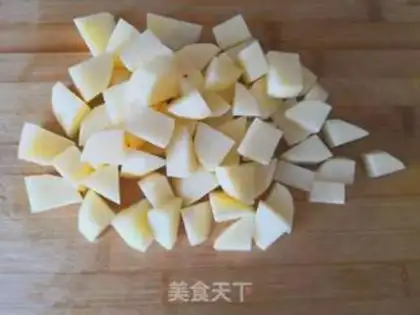 Make Double potato ball step 0