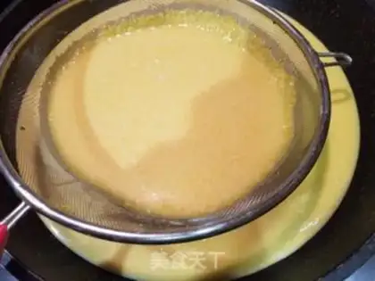 Make Gold, sand, milk, yellow step 6