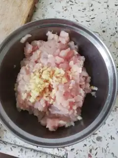 Make Chicken mushroom congee step 0