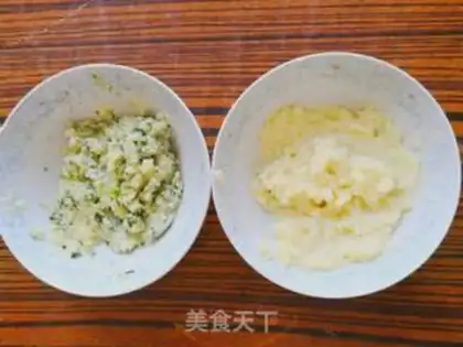 Make Double potato ball step 2