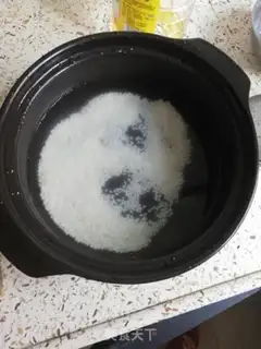 Make Chicken mushroom congee step 3