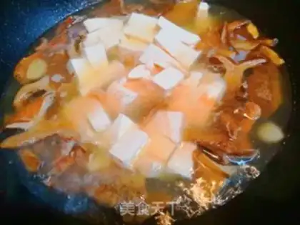 Make Wild pine tofu gravy step 9