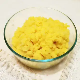 Make Gold, sand, milk, yellow step 11
