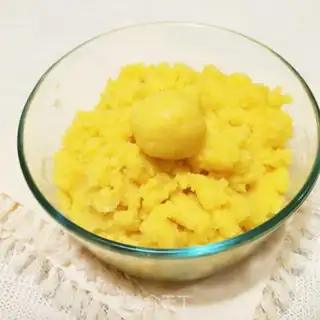 Make Gold, sand, milk, yellow step 12