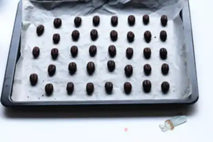 Make Coffee beans step 5