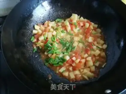 Make Tomato potatoes step 5