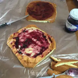 Make A blueberry roll step 10