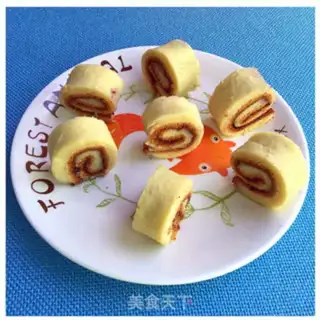 Make A blueberry roll step 12