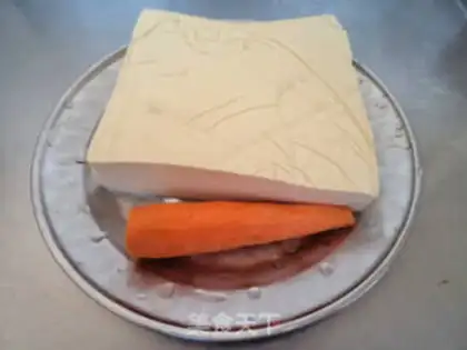 Make Tofu carrots step 0