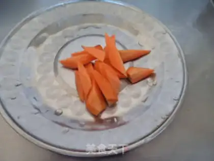 Make Tofu carrots step 2