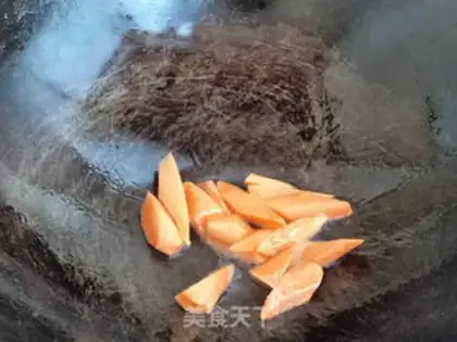 Make Tofu carrots step 4