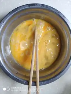 Make Shrimp chicken cake step 1