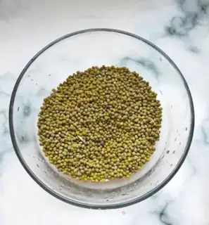 Make Green bean congee step 0