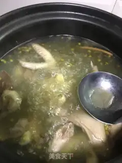 Make Old pigeon green bean soup step 6
